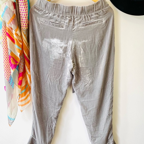 Silk Velvet Trousers - Picture 2 of 3